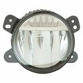 Geared2Golf Left Hand Fog LED Lamp Assembly for 2007-2017 Jeep Gladiator Wrangler GE3629192